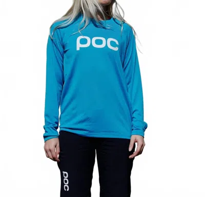 Poc Reform Enduro Jersey In Basalt Blue In Multi