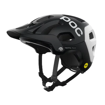Poc Tectal Race Mtb Mips Helmet Black White In Pink