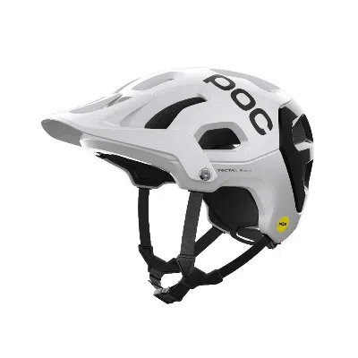 Poc Tectal Race Mtb Mips Helmet White Black In Pink