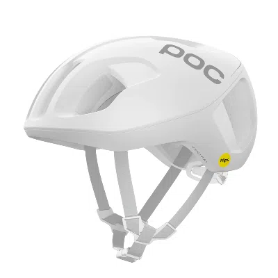 Poc Ventral Mips Helmet Matte White In Red