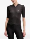 Poc Zipped Short-sleeve Top In Black