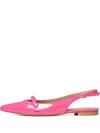 Poche Paris Bianca Di Slingback Pumps In Pink