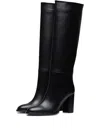 Poche Paris Block-heel Boots In Black
