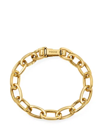 Poche Paris Chunky-link Bracelet In 골드 톤