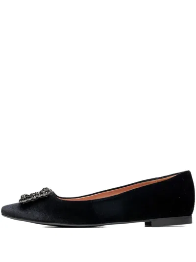 Poche Paris Cipele Embellished Pointed-toe Pumps In Black