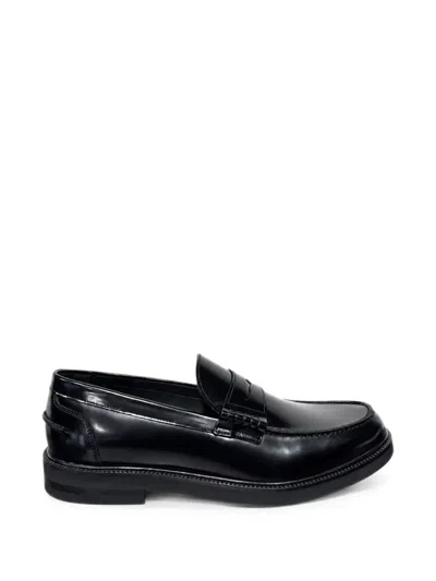 Poche Paris Cipele Polished Leather Loafers In Multi