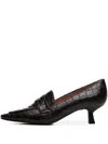 Poche Paris Croc-embossed Pumps