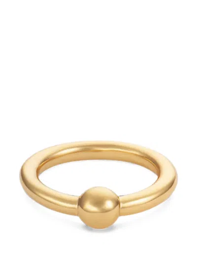 Poche Paris Flow Ball-detail Ring In 골드 톤