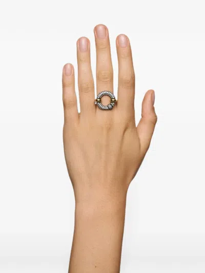 Poche Paris Harmony Crystal Ring In 골드 톤