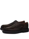 Poche Paris Lace-up Derby-shoes In Brown