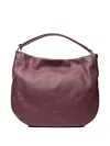 Poche Paris Leather Tote Bag In Red