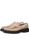 Poche Paris Panelled Cipele Loafers In Neutral