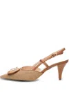Poche Paris Slingback Pointed-toe Pumps