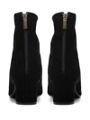 Poche Paris Suede Ankle Boots