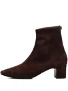 POCHE PARIS SUEDE ANKLE BOOTS