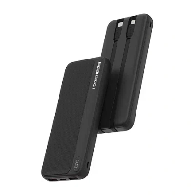 Pocket Juice 10000mah Endurance Power Bank In Black