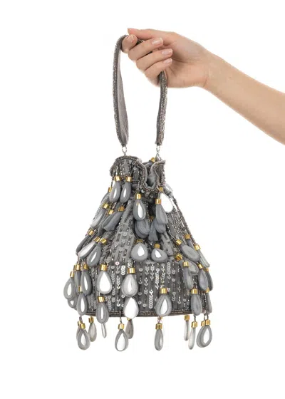 Pode Women's Keisha Drawstring Bag In Gray