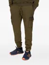 Podhio Cargo-pocket Track Pants In Green