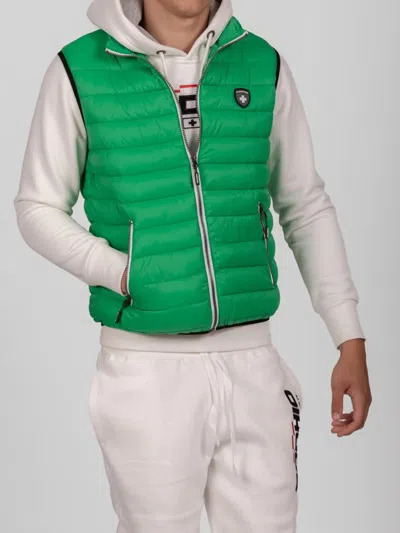 Podhio Immitation Vest In Green