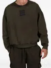 Podhio Logo-patch Cotton Sweatshirt