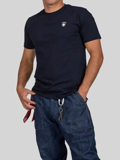 Podhio T Shirt M/c Piquet In Blue