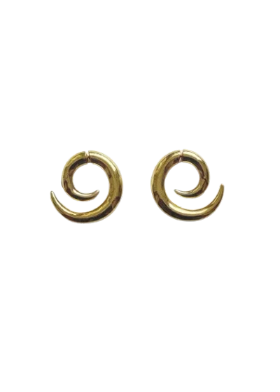 Poem Objects Eternity Earrings In Gold