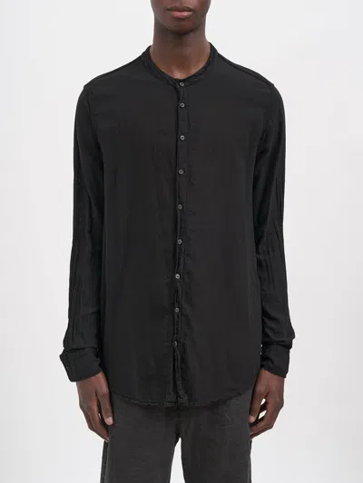 Poème Bohèmien Poeme Bohemien Cotton Kaftan Shirt In Black