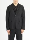 Poème Bohèmien Poeme Bohemien Lined Linen Jacket In Black