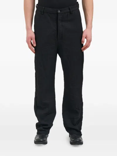 Poème Bohèmien Wide Trousers In Black