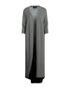Poems Roma Woman Cardigan Military Green Size Onesize Polyester, Cotton