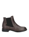 Poesie Veneziane Woman Ankle Boots Brown Size 8 Soft Leather In Brown