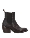 Poesie Veneziane Woman Ankle Boots Dark Brown Size 6 Soft Leather In Brown