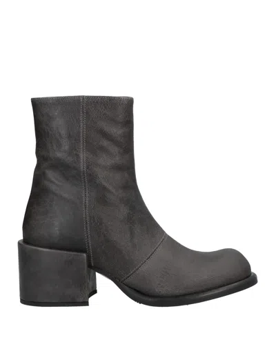 Poesie Veneziane Ankle Boots In Grey