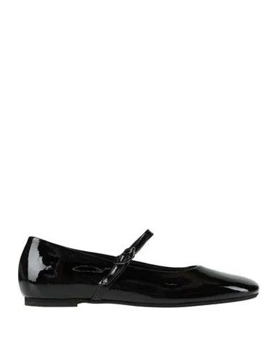 Poesie Veneziane Woman Ballet Flats Black Size 11 Leather