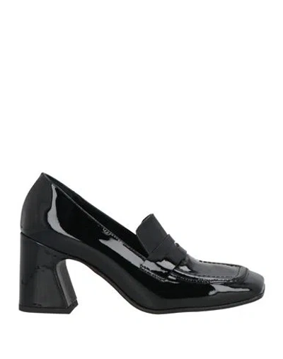 Poesie Veneziane Woman Loafers Black Size 8 Leather