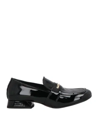 Poesie Veneziane Woman Loafers Black Size 8 Soft Leather