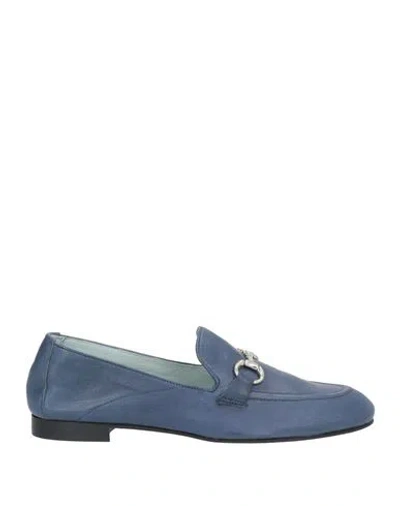 Poesie Veneziane Woman Loafers Blue Size 8 Leather