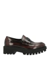 Poesie Veneziane Woman Loafers Brown Size 6.5 Leather In Brown
