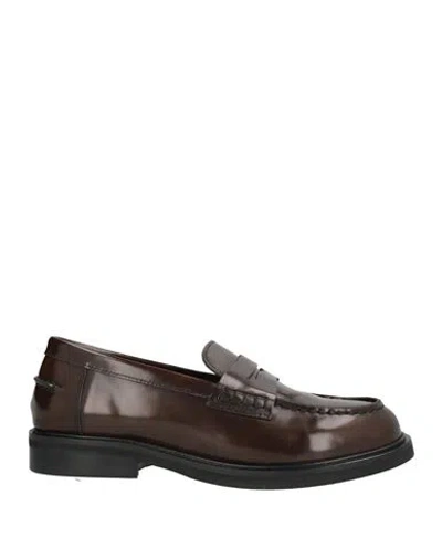Poesie Veneziane Woman Loafers Chocolate Brown Size 5 Leather