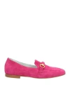 Poesie Veneziane Woman Loafers Fuchsia Size 9 Leather In Pink