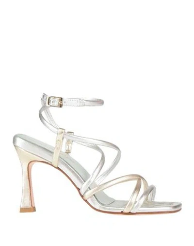Poesie Veneziane Woman Sandals Silver Size 7 Leather
