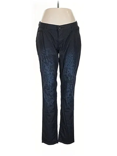 Pre-owned Poetic Justice Jeans In Blue