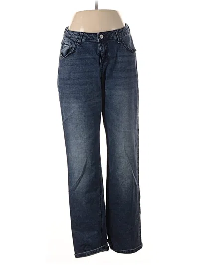Pre-owned Poetic Justice Jeans In Blue