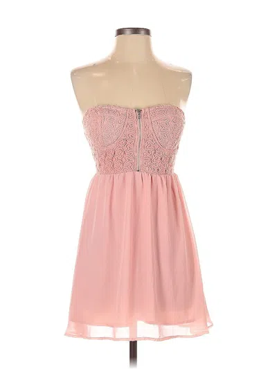 Pre-owned Poetry Clothing Cocktail Dress In Pink