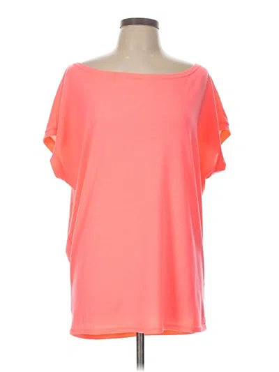 Pre-owned Poetsky Short Sleeve T-shirt In Orange