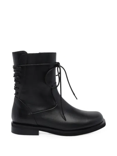 Poeve Arlo Lace-up Boots In Multi