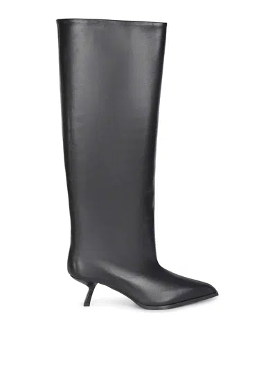 POEVE BOOTS MADE OF  LEATHER