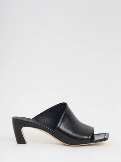 Poeve Heeled Sandal Woman  In Black