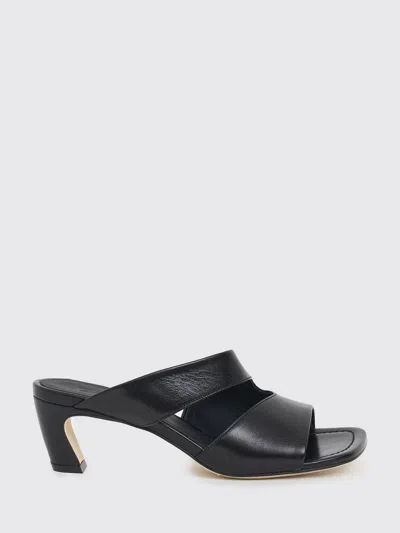 Poeve Heeled Sandal Woman  In Black