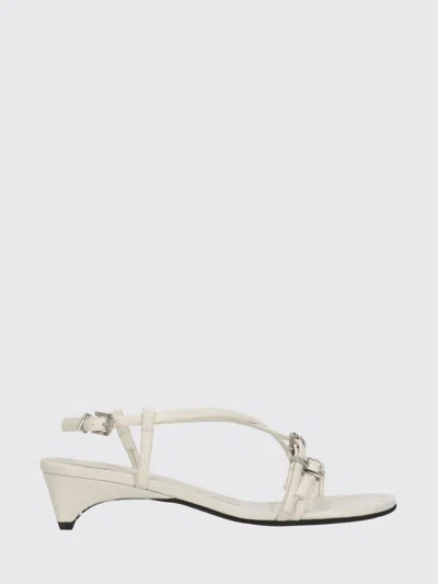 Poeve Heeled Sandal Woman In White